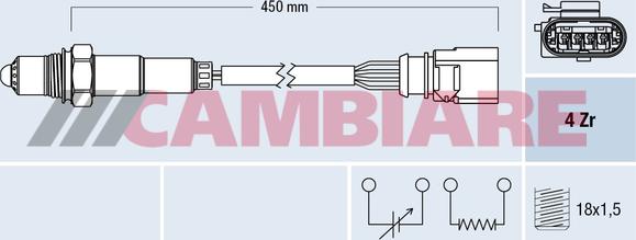 Cambiare VE381855 - Sonde lambda droxauto.com
