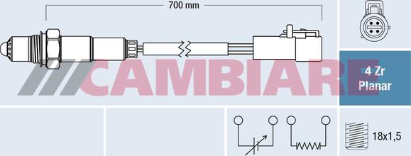 Cambiare VE381858 - Sonde lambda droxauto.com