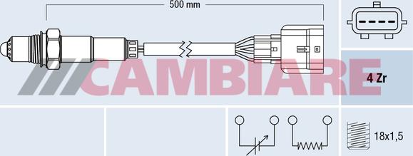 Cambiare VE381857 - Sonde lambda droxauto.com