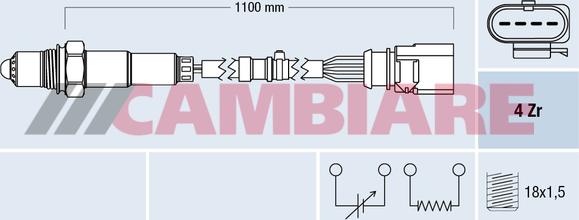 Cambiare VE381865 - Sonde lambda droxauto.com