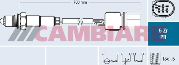Cambiare VE381807 - Sonde lambda droxauto.com