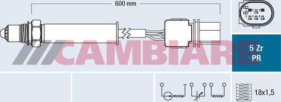 Cambiare VE381811 - Sonde lambda droxauto.com