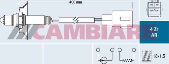 Cambiare VE381798 - Sonde lambda droxauto.com