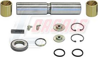 Casals 69124 - Kit d'assemblage, pivot de fusée d'essieu droxauto.com