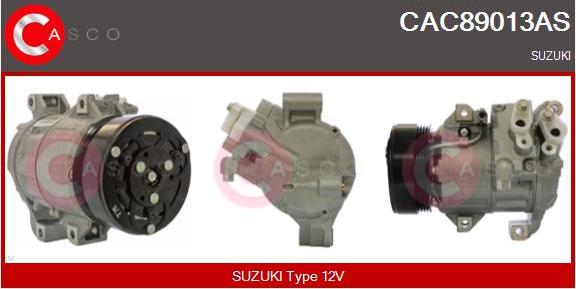 Casco CAC89013AS - Compresseur, climatisation droxauto.com