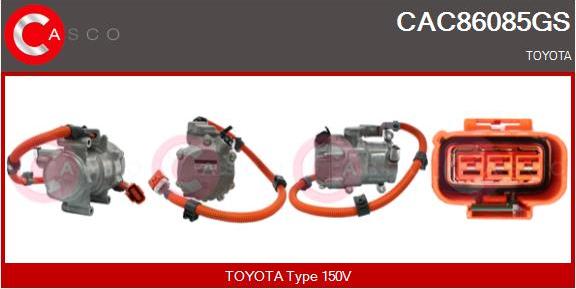 Casco CAC86085GS - Compresseur, climatisation droxauto.com