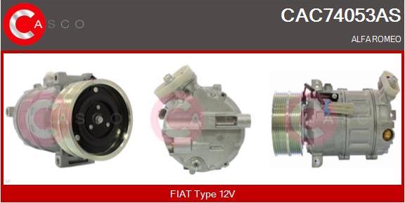Casco CAC74053AS - Compresseur, climatisation droxauto.com