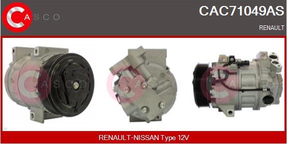 Casco CAC71049AS - Compresseur, climatisation droxauto.com