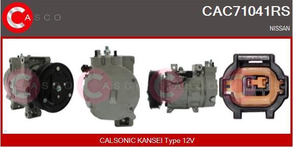 Casco CAC71041RS - Compresseur, climatisation droxauto.com