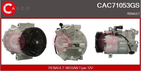 Casco CAC71053GS - Compresseur, climatisation droxauto.com