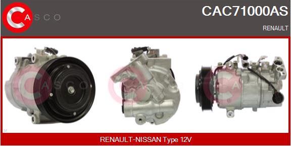 Casco CAC71000AS - Compresseur, climatisation droxauto.com