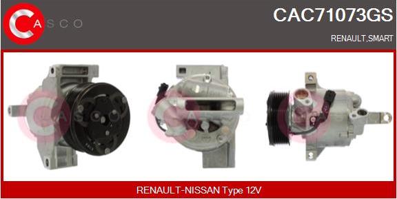 Casco CAC71073GS - Compresseur, climatisation droxauto.com