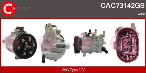 Casco CAC73142GS - Compresseur, climatisation droxauto.com