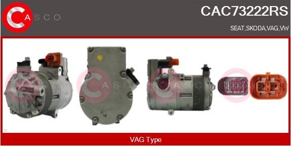 Casco CAC73222RS - Compresseur, climatisation droxauto.com