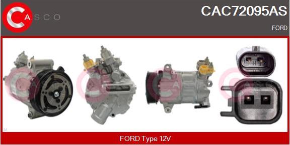 Casco CAC72095AS - Compresseur, climatisation droxauto.com