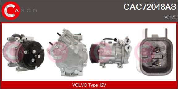 Casco CAC72048AS - Compresseur, climatisation droxauto.com