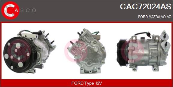 Casco CAC72024AS - Compresseur, climatisation droxauto.com