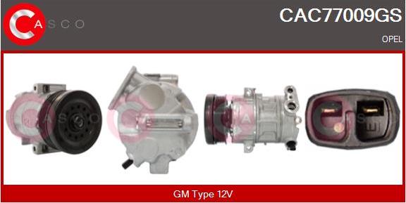 Casco CAC77009GS - Compresseur, climatisation droxauto.com
