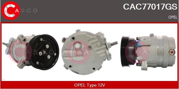 Casco CAC77017GS - Compresseur, climatisation droxauto.com