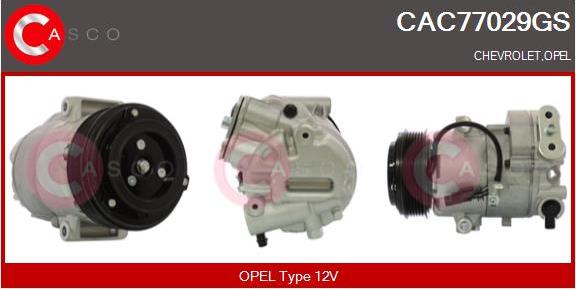 Casco CAC77029GS - Compresseur, climatisation droxauto.com