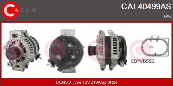 Casco CAL40499AS - Alternateur droxauto.com
