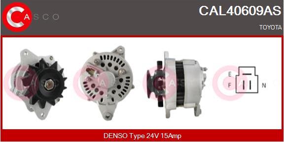 Casco CAL40609AS - Alternateur droxauto.com