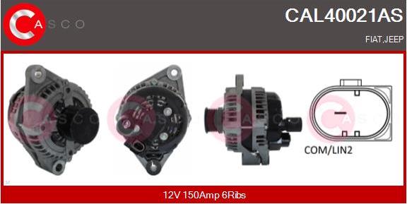 Casco CAL40021AS - Alternateur droxauto.com