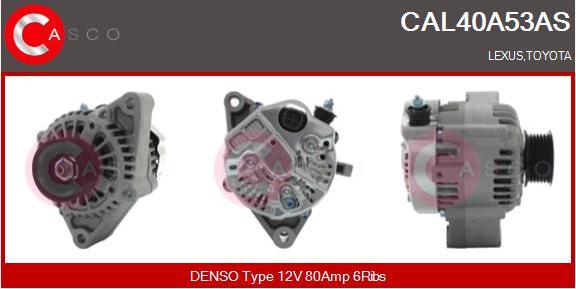 Casco CAL40A53AS - Alternateur droxauto.com