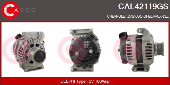 Casco CAL42119GS - Alternateur droxauto.com