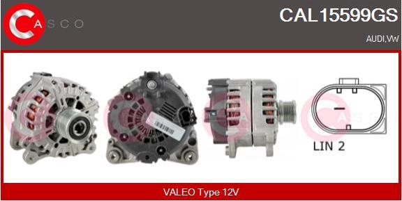 Casco CAL15599GS - Alternateur droxauto.com