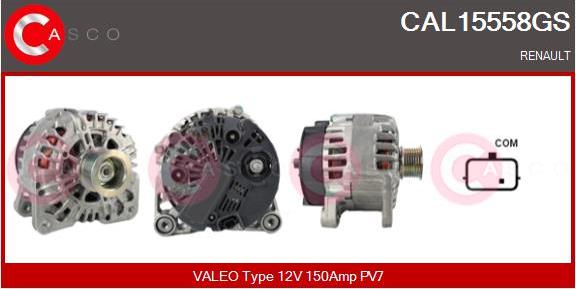 Casco CAL15558GS - Alternateur droxauto.com