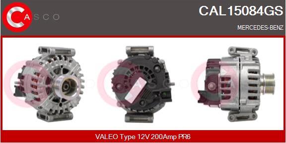 Casco CAL15084GS - Alternateur droxauto.com