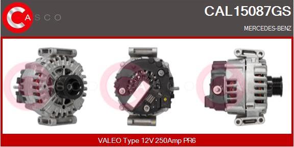 Casco CAL15087GS - Alternateur droxauto.com