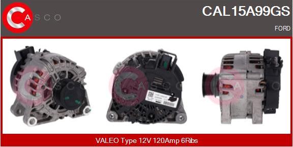 Casco CAL15A99GS - Alternateur droxauto.com