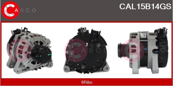 Casco CAL15B14GS - Alternateur droxauto.com