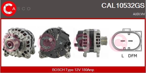 Casco CAL10532GS - Alternateur droxauto.com