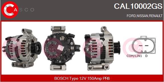 Casco CAL10002GS - Alternateur droxauto.com