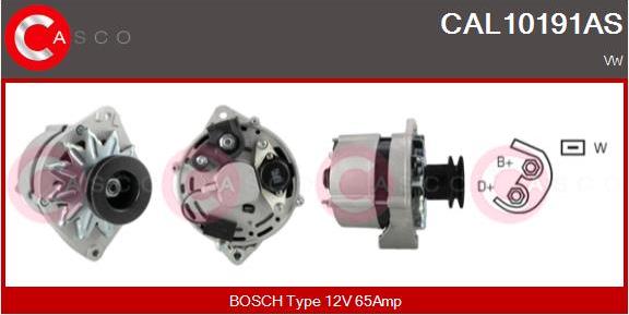 Casco CAL10191AS - Alternateur droxauto.com