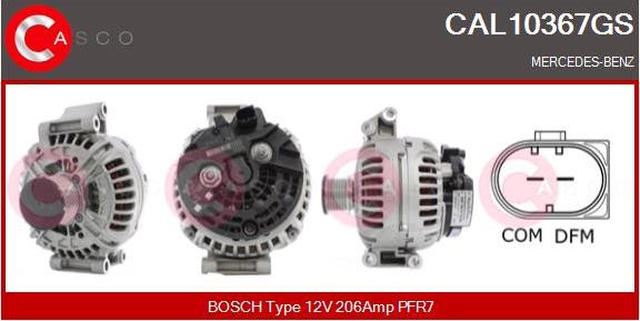 Casco CAL10367GS - Alternateur droxauto.com