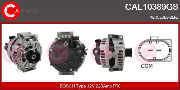 Casco CAL10389GS - Alternateur droxauto.com