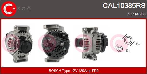 Casco CAL10385RS - Alternateur droxauto.com