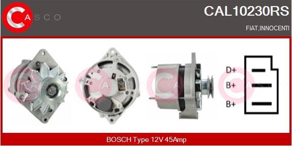 Casco CAL10230RS - Alternateur droxauto.com