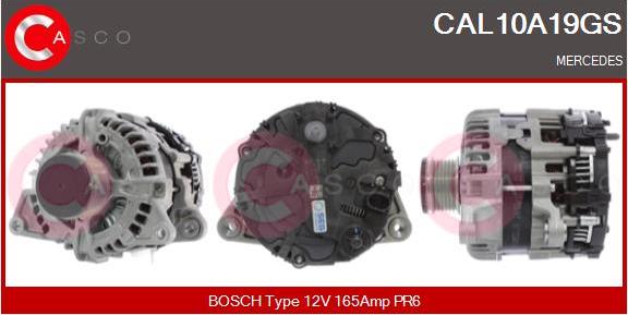 Casco CAL10A19GS - Alternateur droxauto.com
