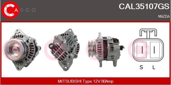Casco CAL35107GS - Alternateur droxauto.com