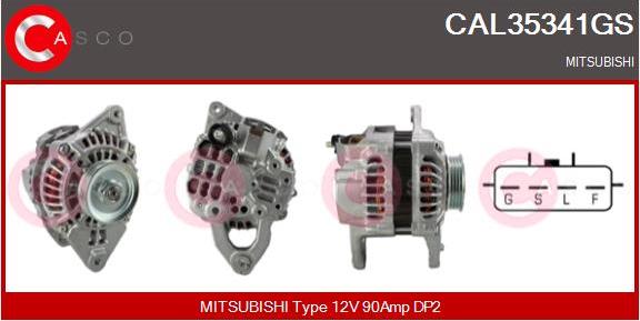 Casco CAL35341GS - Alternateur droxauto.com