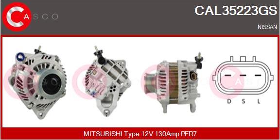 Casco CAL35223GS - Alternateur droxauto.com