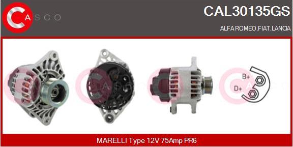 Casco CAL30135GS - Alternateur droxauto.com