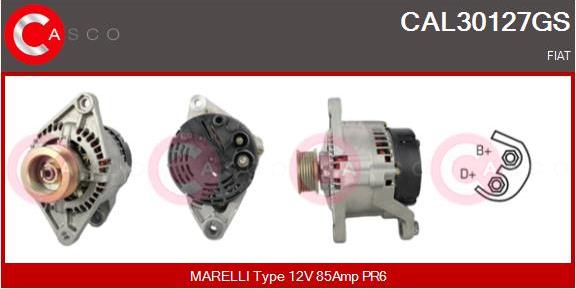 Casco CAL30127GS - Alternateur droxauto.com