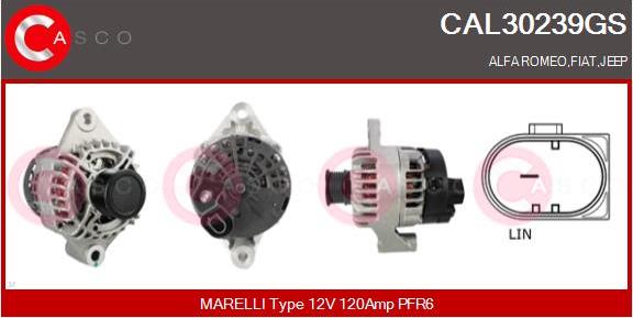 Casco CAL30239GS - Alternateur droxauto.com