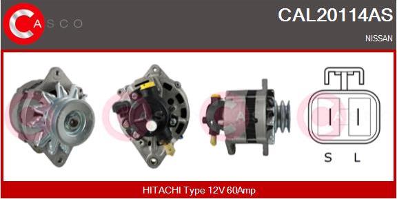 Casco CAL20114AS - Alternateur droxauto.com